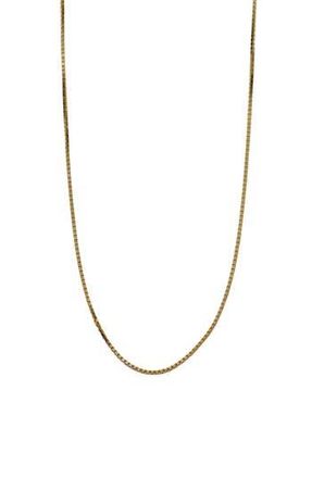 Argento Vivo Mens 18 Karat Gold Plate Link Necklace at Nordstrom Rack
