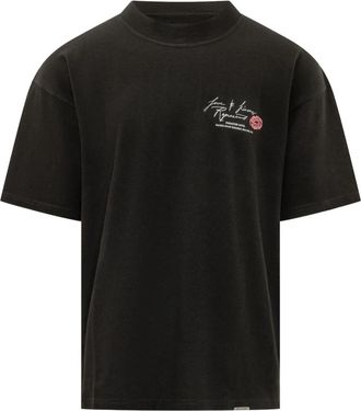 Represent T-shirt met sloganprint - Heren - T-shirts - Zwart - L - Katoen - Tops