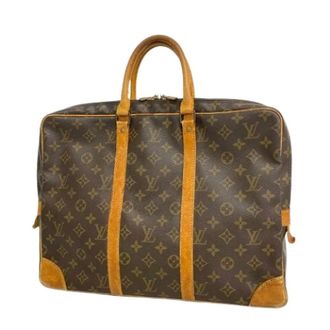 Louis Vuitton Pre-owned Handbags, male, Brown, Size: ONE SIZE Pre-owned Briefcase