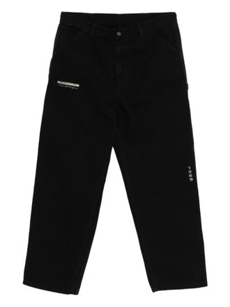 Carhartt Work in Progress Black OG Single Knee Graphic Jeans