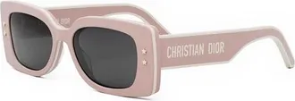 Dior DIORPACIFIC S1U Grey Rectangular Ladies Sunglasses CD40098U 72A 53