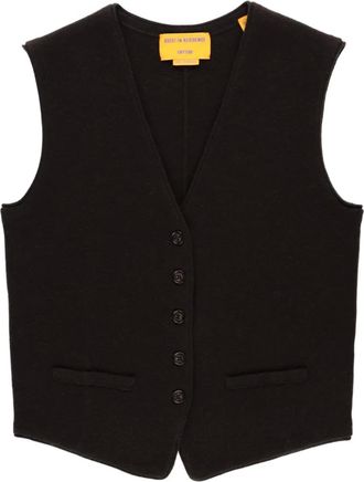 Guest In Residence Gilet con bottoni - Marrone