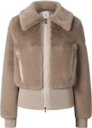 Bogner Jolyna faux fur jacket for women - Camel - 34