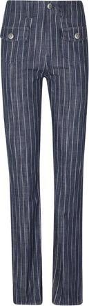 Dondup Pantaloni dritti - - Trousers - Donna - Blu - L