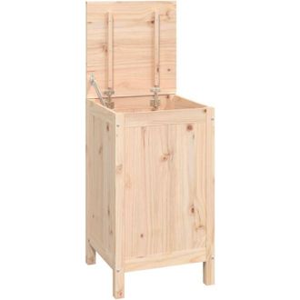 vidaXL Ba&uacute;l Para La Colada Madera Maciza De Pino 44x44x76 Cm Vidaxl