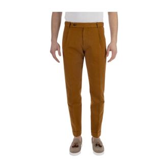 Berwich Broeken, Heren, Bruin, S, Katoen, Pantalone Una Pence