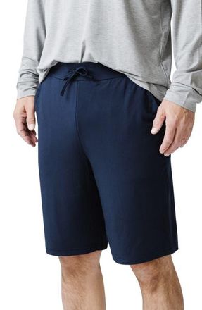 Cozy Earth Stretch Lounge Shorts in Navy at Nordstrom, Size Xxx-Large