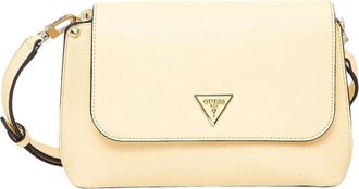 Guess Meridian Flap - Dames - Schoudertassen - Geel - ONE Size - Leer - Tassen