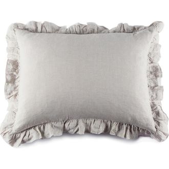 Pom Pom at Home Large Charlie Accent Pillow in Flax at Nordstrom