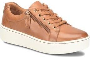 B&oslash;rn Moxie Zip Sneaker in Tan Leather at Nordstrom Rack, Size 9.5