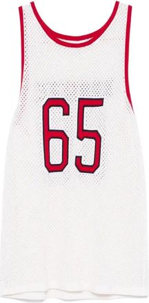 Thom Browne Athletic Tank Top - Mens - Cashmere