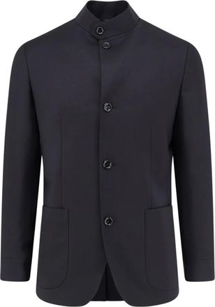 Lardini Feeling Jacket - Heren - Jassen - Zwart - Maat: L Katoen