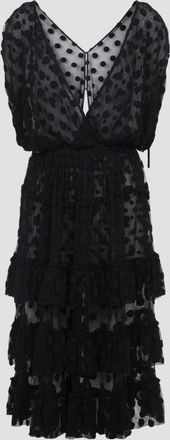 Dries Van Noten Dally midi-jurk