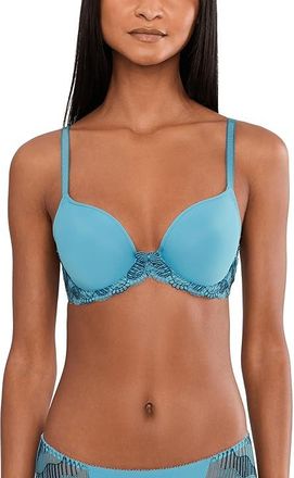 Wacoal La Femme Contour Underwire Bra 853117 Womens Bra Adriatic Blue : 32DDD, Nylon/Polyester/Spandex