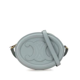 Celine Pre-owned Cross Body Bags, female, Blue, Size: ONE SIZE Pre-owned Leather Cross Body Bag