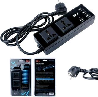 Trade Shop Trade Shop - Adapter Usb Universal Para El Cuadro Smartphone Con 4 Puertos Usb 2 Corrent Price