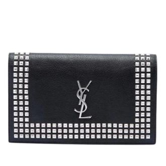 Saint Laurent Pre-owned Borsa a mano con borchie in pelle - - Pre-owned - Donna - Nero - ONE SIZE