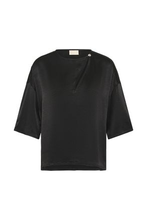 Soaked In Luxury Blouse met korte mouwen SLMirabella Blouse met korte mouwen Loose fit