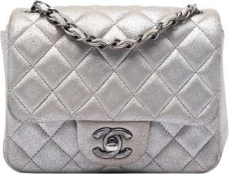 Chanel Borsa a tracolla trapuntata Pre-owned - - Pre-owned - Donna - Grigio - ONE SIZE
