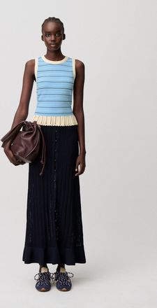 Claudie Pierlot Top maille ray&eacute;