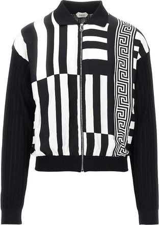 Versace Cardigan with Sylvester print Man 48