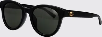 Gucci Occhiali da sole cat-eye in acetato tartarugato con monogramma GG