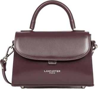 Lancaster Suave Even Flap Bag - Dames - Tassen - Rood - Maat: ONE Size Leer