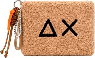 Sun 68 Pochette Teddy - Dames - Clutches - Beige - ONE Size - Polyester - Tassen