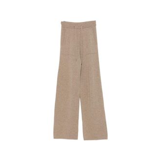 Max Mara Drawstring-waist Knitted Trousers