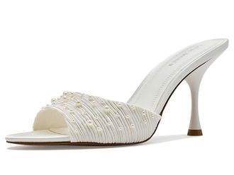 Steve Madden Santi Womens Sandals White Pearl : 7.5 M, Synthetic