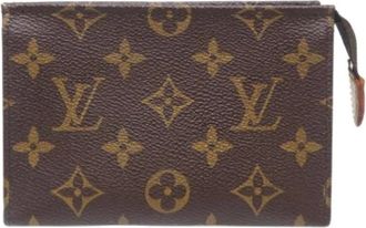 Louis Vuitton Pre-owned Clutches, female, Brown, Size: ONE SIZE Pre-owned Vintage Clutch