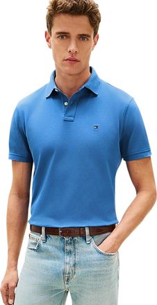 Tommy Hilfiger Polo regular fit Tommy Hilfiger 2 knoops blauw