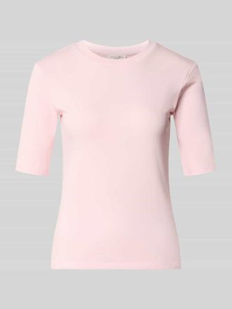 Christian Berg Slim Fit T-Shirt im Halbarm-Design Modell Uda in Hellrosa, Gr&ouml;&szlig;e XXL