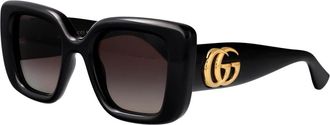 Gucci Stijlvolle zonnebril Gg 1975S - Dames - Zonnebrillen - Zwart - 50 MM - Accessoires