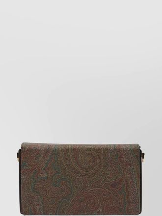 Etro arnica cotton clutch bag