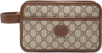 Gucci Pre-owned Gucci GG Supreme Interlocking G Clutch Unisex Z7W7DGCMLD7XYM0U
