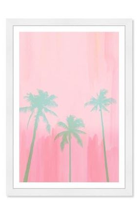 Wynwood Studio WYNWOOD Palms in Beverly Hills Wall Art in Green at Nordstrom Rack