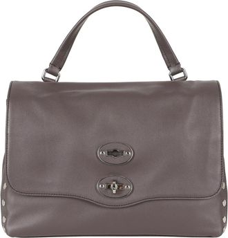 Zanellato Postina Saeta Small - Dames - Handtassen - Bruin - ONE Size - Katoen - Tassen