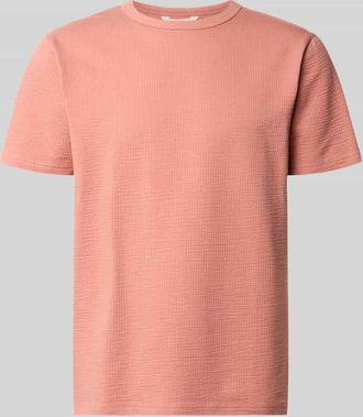 Selected Regular Fit T-Shirt aus Baumwoll-Mix Modell SANDER in Rosa, Gr&ouml;&szlig;e XXL
