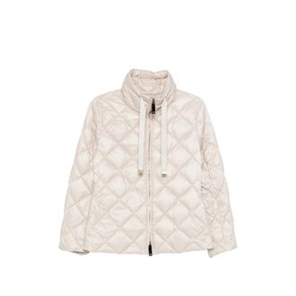 Max Mara Quilted-design Zip-up Jacket