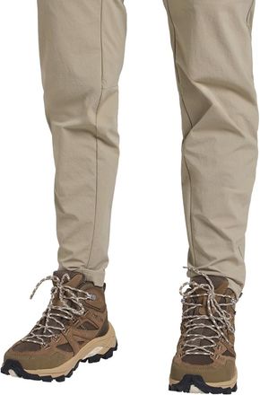 Jack Wolfskin Wanderstiefel JACK WOLFSKIN VOJO TOUR TEXAPORE MID W, Damen, Gr. UK 4,5 - EU 37,5, Normalschaft, braun (schwarz, anis), Obermaterial: Synthetik; Oberm