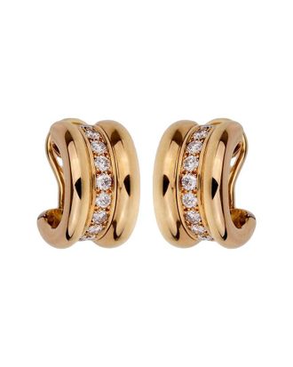 Chopard 18K 0.66 ct. tw. Diamond La Strada Hoops (Authentic Pre-Loved)