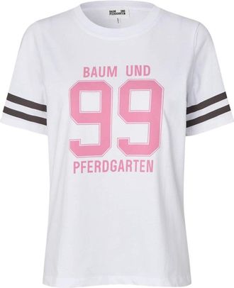 Baum Und Pferdgarten Dames, Tops, Wit, Maat: XS Katoen