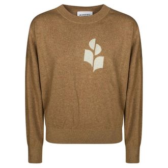 Isabel Marant Truien & Vesten, Dames, Bruin, S, Katoen, Marisans Pullover