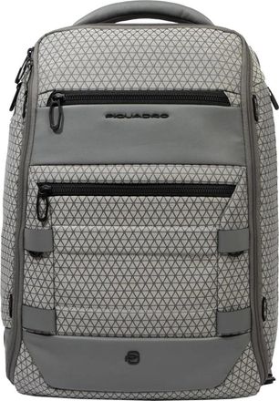 Piquadro Tassen, unisex, Grijs, ONE Size, Leer, Modular Commute Backpack 15.6