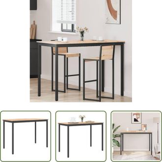 vidaXL Tavolo bar in pino - Tavolo da bar Naturale 150 x 80 x 105 cm Pino massello