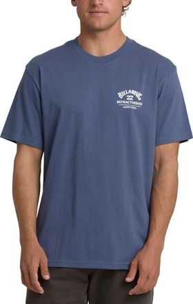 Billabong Flower Graphic T-Shirt in Vintage Indigo at Nordstrom, Size Xx-Large