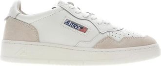Autry Medalist Low - Dames - Sneakers - Wit - 37 EU - Katoen - Schoenen