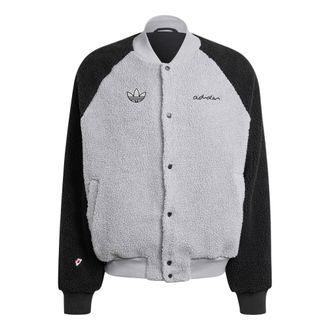 adidas Originals x Disney V-Day FL Jacket Asia Sizing Grey Black IY2265