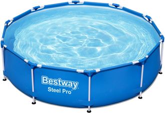 Bestway Piscina Desmontable Tubular Bestway Steel Pro 305x76 Cm Depuradora De Cartucho De 1.249 Litros/hora